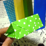 折り紙でミニ紙袋