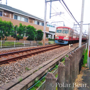 ポーラベア　株式会社ポーラベア　西武鉄道　多摩川線　復活塗装　赤電　701系