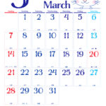株式会社ポーラベア　ポーラベア　カレンダー　2021年　3月