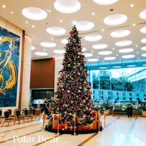 ポーラベア　株式会社ポーラベア　東京ドームホテル　クリスマスツリー